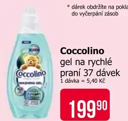Teta Coccolino gel na rychlé praní nabídka