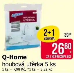 Teta Q-Home houbová utěrka nabídka