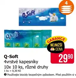 Teta Q-Soft 4vrstvé kapesníky nabídka