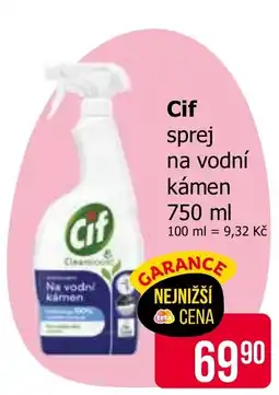Teta Cif sprej na vodní kámen nabídka