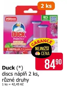 Teta Duck discs náplň nabídka