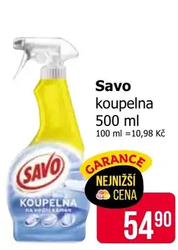 Teta Savo koupelna nabídka