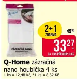 Teta Q-Home zázračná nano houbička nabídka