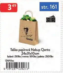 Qanto Taška papírová Nakup Qanto nabídka