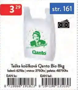 Qanto Qanto taška košilková bio nabídka