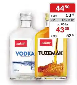 Qanto nakup vodka nabídka