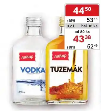 Nakup vodka