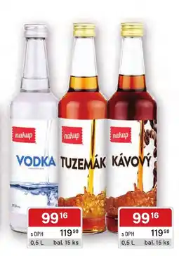 Qanto nakup vodka nabídka