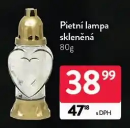 Qanto Pietní lampa skleněná nabídka