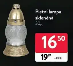 Qanto Pietní lampa skleněná nabídka
