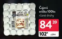 Qanto Čajová svíčka nabídka