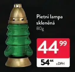 Qanto Pietní lampa skleněná nabídka