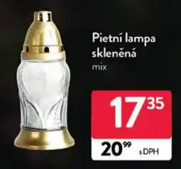 Qanto Pietní lampa skleněná mix nabídka