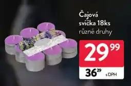 Qanto Čajová svíčka nabídka