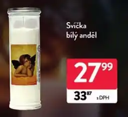 Qanto Svíčka bílý anděl nabídka