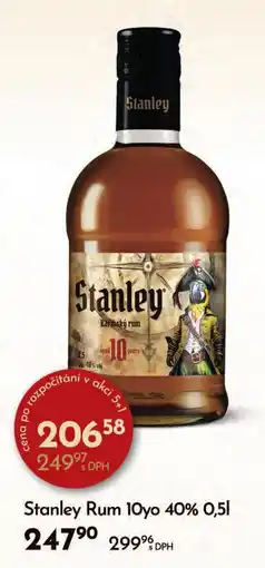 Qanto Stanley Rum 10yo nabídka