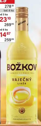 Qanto Božkov vaječný likér nabídka
