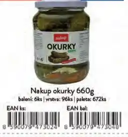 Qanto Nakup okurky nabídka