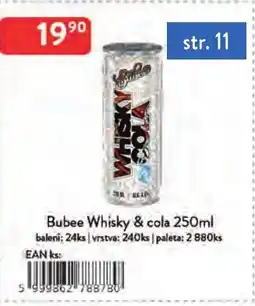 Qanto Bubee Whisky & cola nabídka