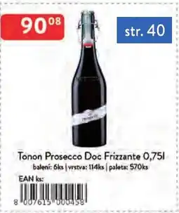 Qanto Tonon Prosecco Doc Frizzante nabídka