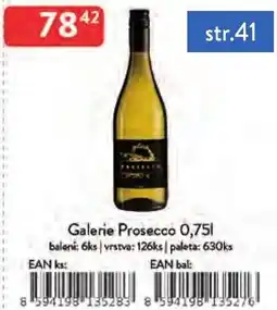 Qanto Galerie Prosecco nabídka