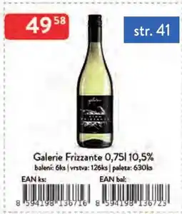 Qanto Galerie Frizzante 10.5% nabídka