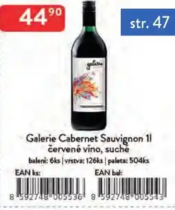 Qanto Galerie Cabernet Sauvignon nabídka