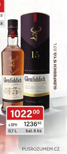 Qanto Glenfiddich 15 y.o nabídka