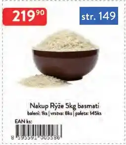 Qanto Nakup Rýže basmati nabídka