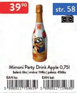 Qanto Mimoni Party Drink Apple nabídka