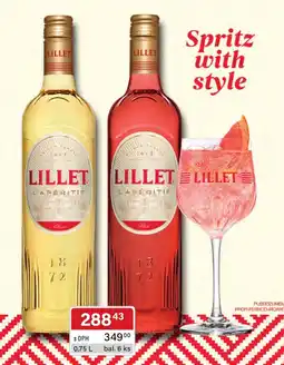 Qanto Lillet spritz with style nabídka