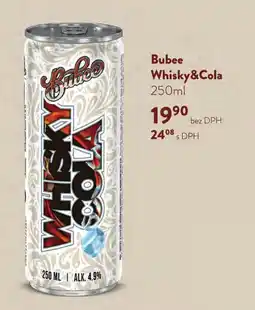 Qanto Bubee Whisky&Cola nabídka