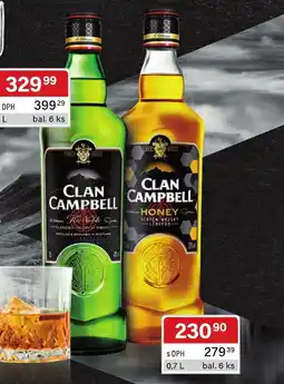 Qanto Clan Campbell honey nabídka