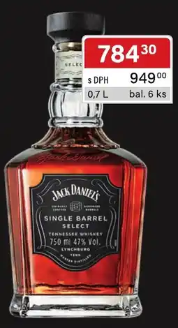 Qanto Jack Daniels Single Barrel Select nabídka