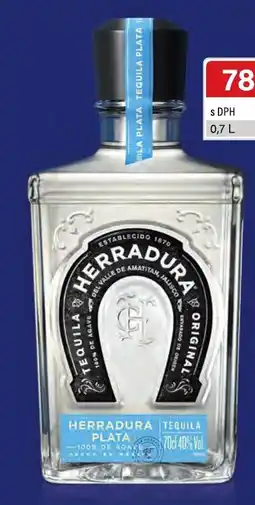 Qanto Herradura tequila plata nabídka