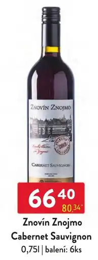 Qanto Znovín Znojmo Cabernet Sauvignon nabídka