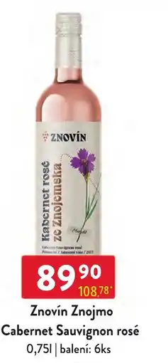 Qanto Znovín Cabernet Sauvignon rosé nabídka