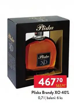 Qanto Pliska Brandy XO nabídka