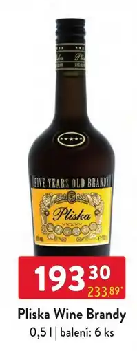 Qanto Pliska Wine Brandy nabídka