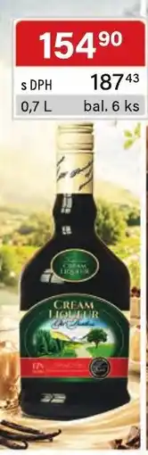 Qanto Cream Liqueur nabídka