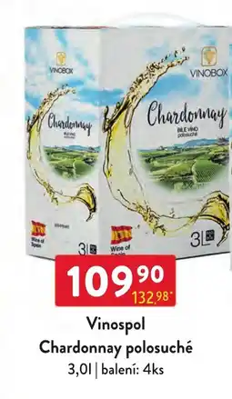 Qanto Vinospol Chardonnay polosuché nabídka