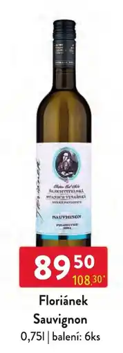 Qanto Floriánek Sauvignon nabídka