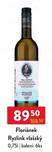 Qanto Floriáněk Ryzlink vlašský nabídka