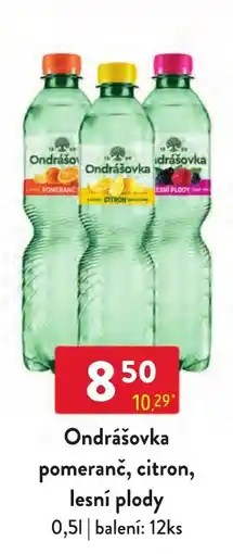 Qanto Ondrášovka pomeranč, citron, lesní plody nabídka