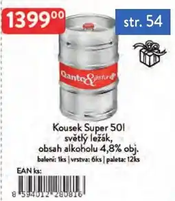 Qanto Cante&gastura Kousek Super 50l nabídka
