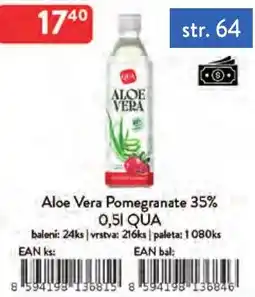 Qanto Ola Aloe Vera Pomegranate nabídka