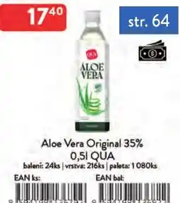 Qanto Qua aloe vera original 35% nabídka