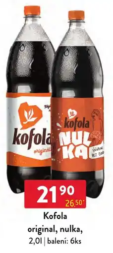 Qanto Kofola original, nulka nabídka