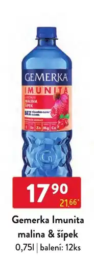 Qanto Gemerka imunita malina & šipek nabídka
