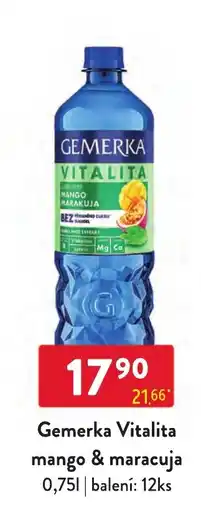 Qanto Gemerka Vitalita mango & maracuja nabídka